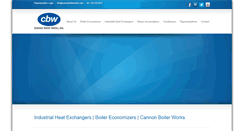 Desktop Screenshot of cannonboilerworks.com